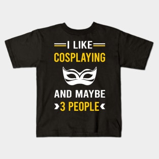 3 People Cosplaying Cosplay Cosplayer Kids T-Shirt